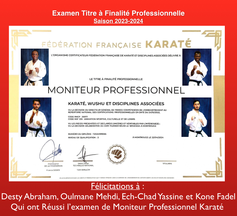 Diplomes TFP