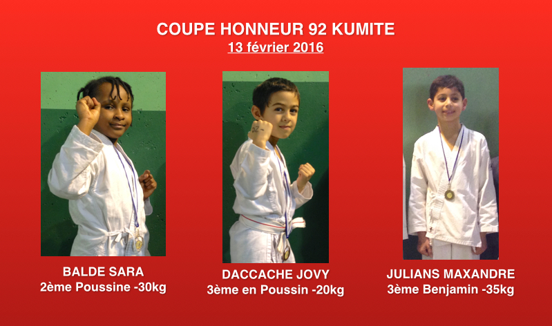 coupe honneur 