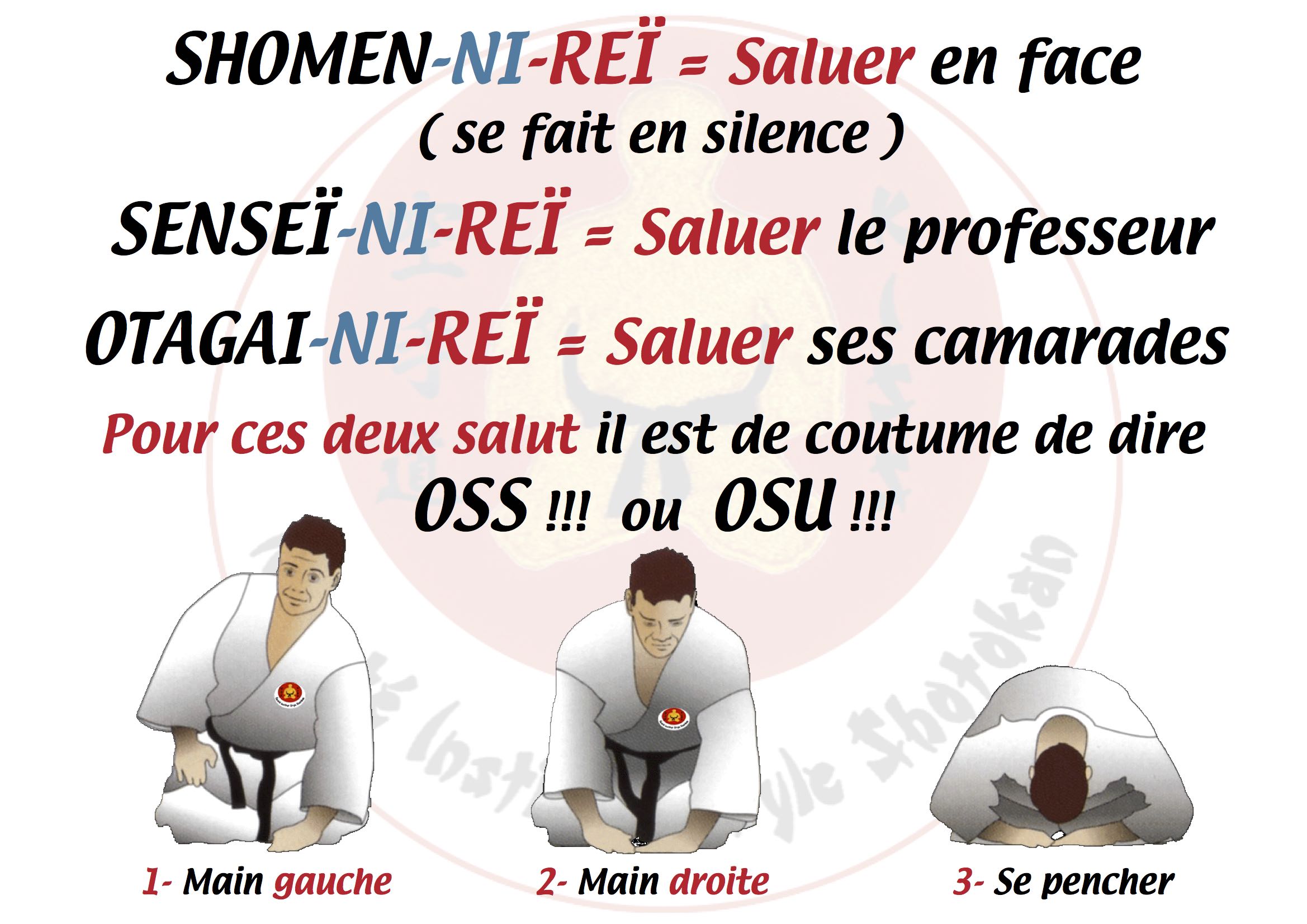 les saluts